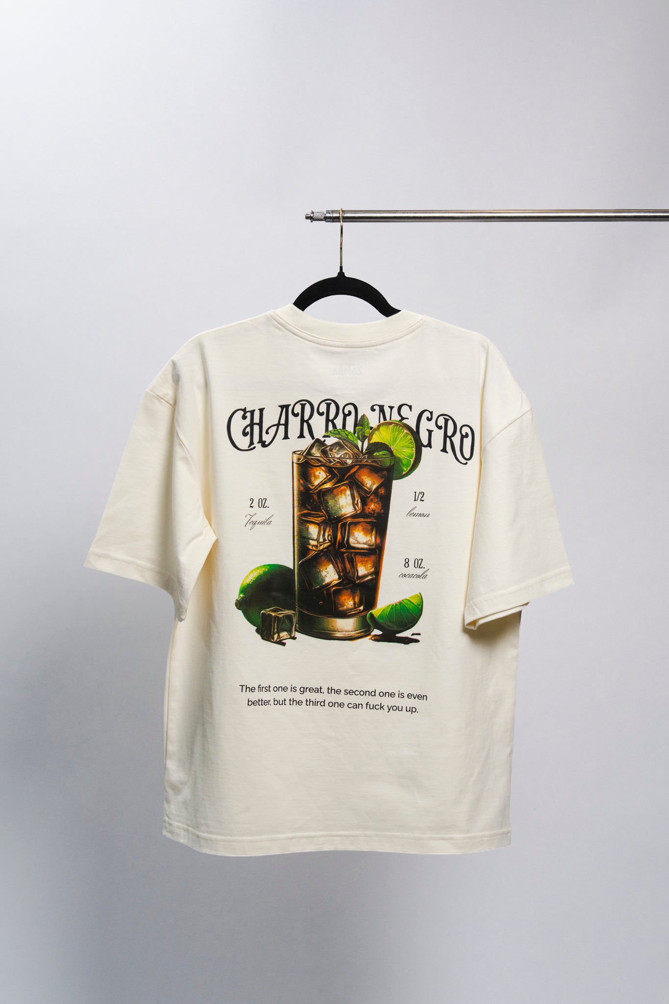 Charro Negro Tee - Beige