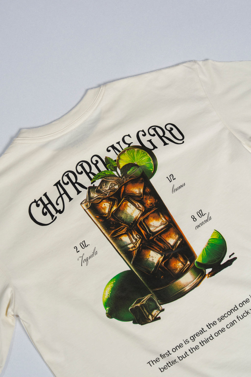 Charro Negro Tee - Beige