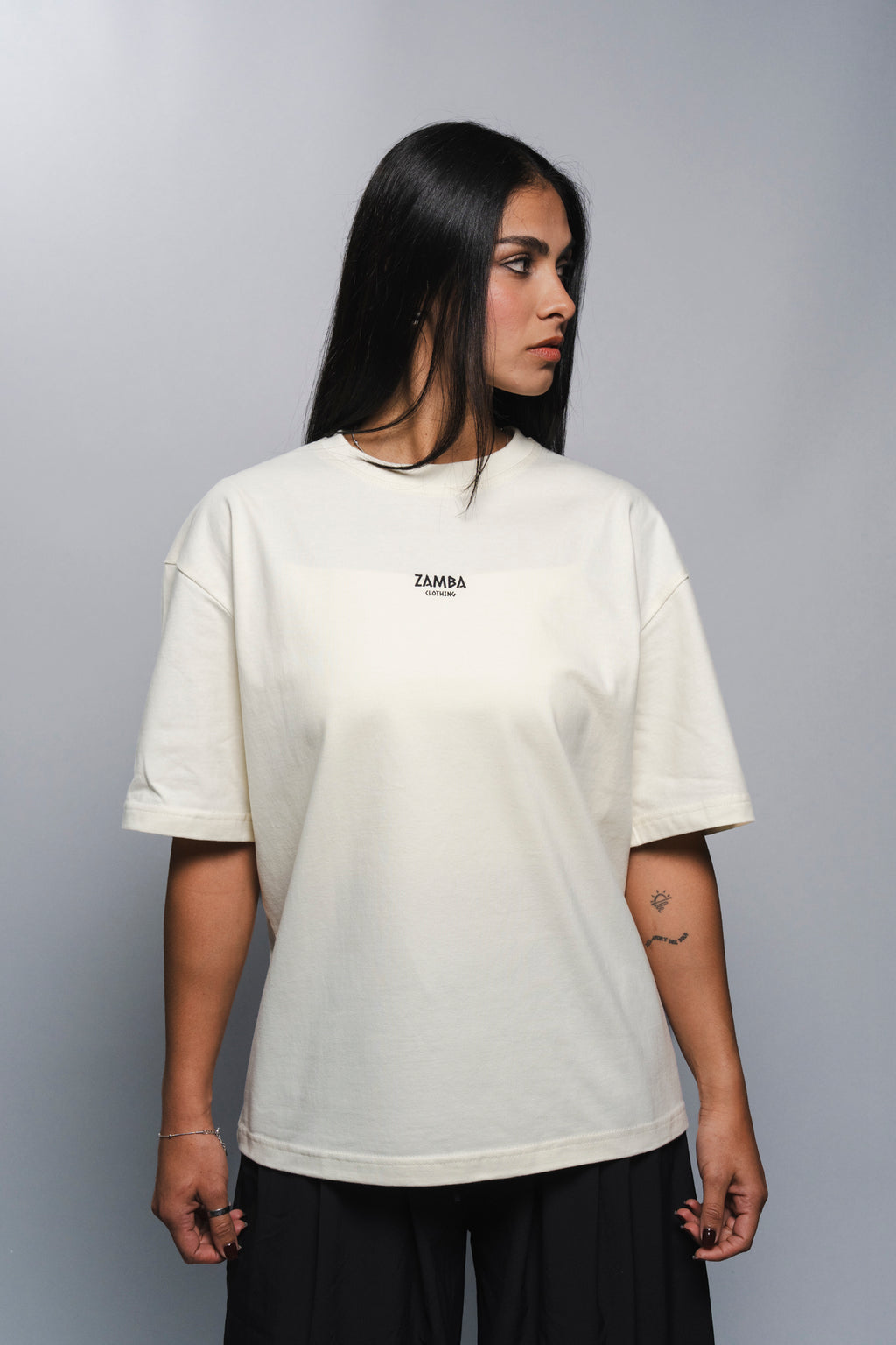 Charro Negro Tee - Beige