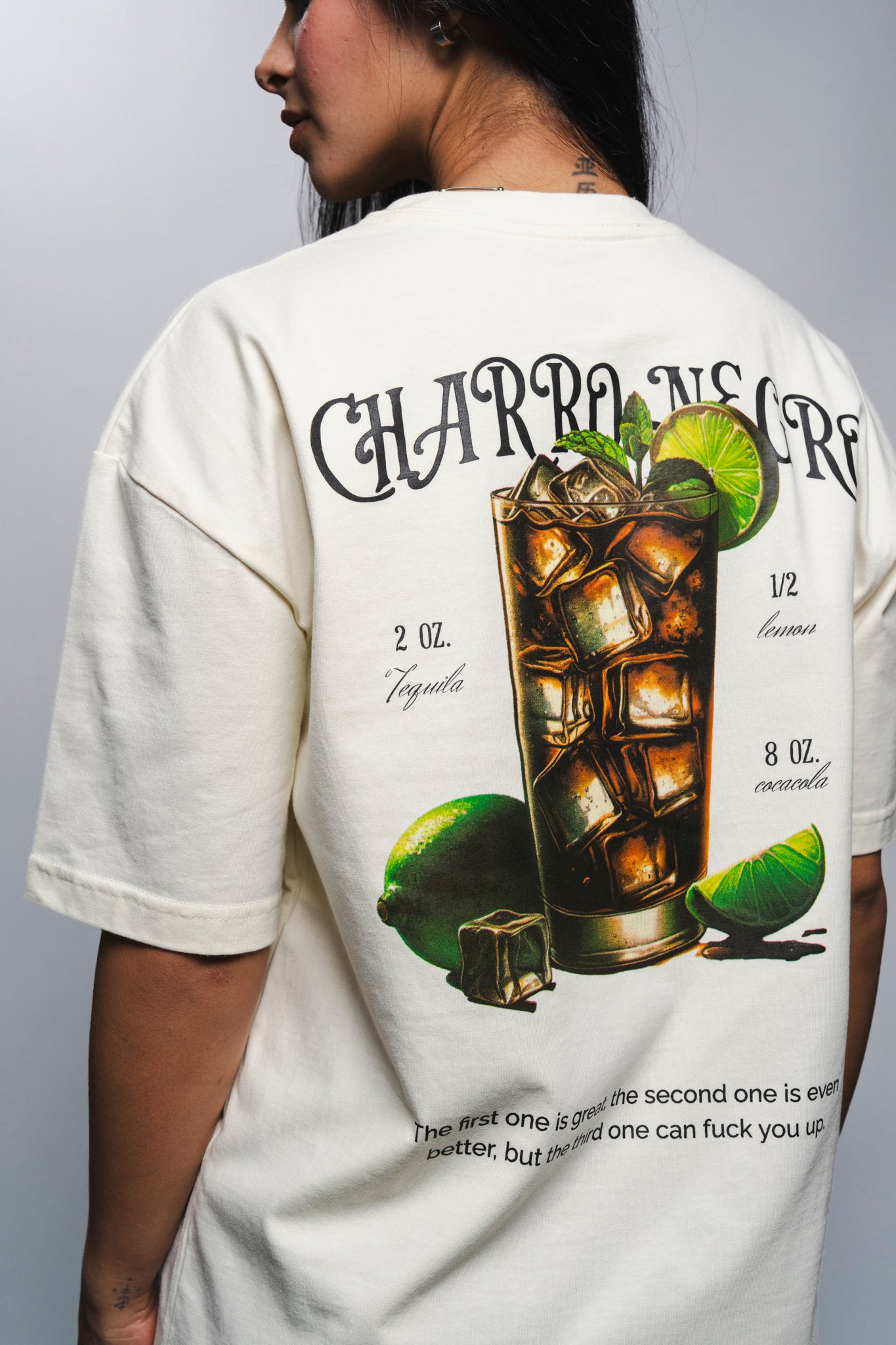 Charro Negro Tee - Beige